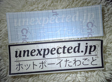 Load image into Gallery viewer, unexpected.jp Classic Logo